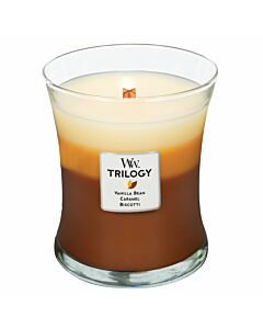 WoodWick Trilogy Medium Candle Cafe Sweets